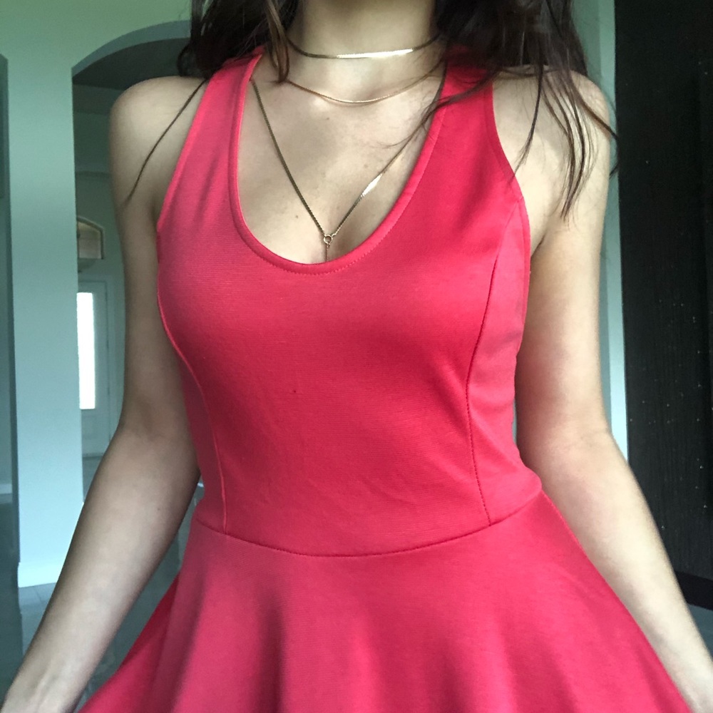 Lush skater dress